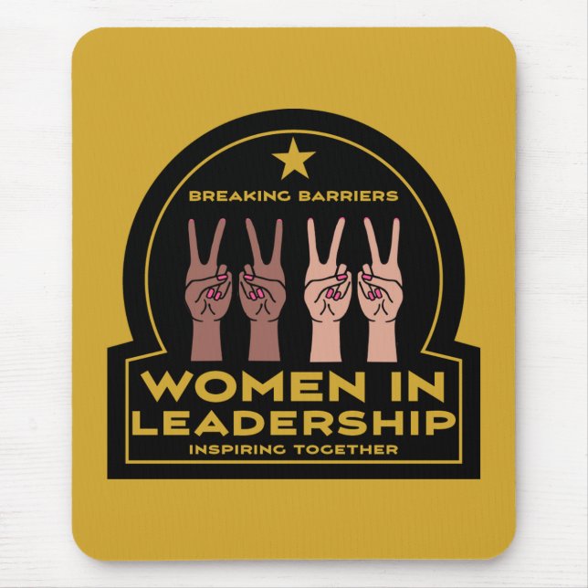 Frauen in Führungspositionen Mousepad (Vorne)