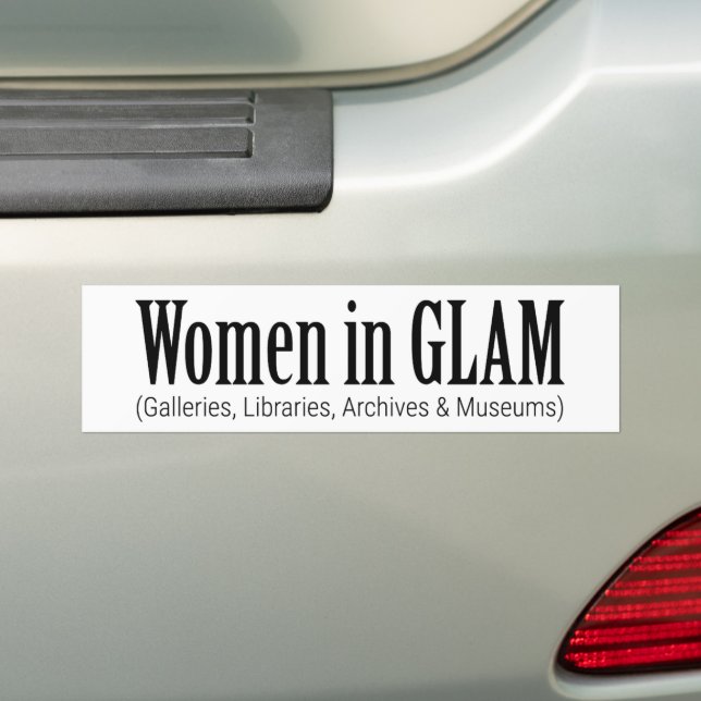 Frauen in GLAM  Autoaufkleber (Auf Auto)