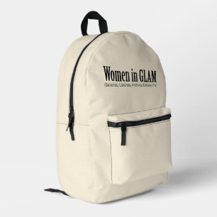 Frauen in GLAM  Bedruckter Rucksack