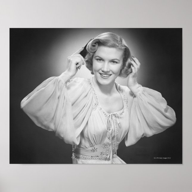 Frauen in Kleid 2 Poster (Vorne)