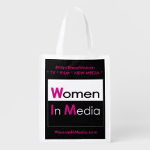 Frauen in Media EZ Einkaufstasche - Schwarz