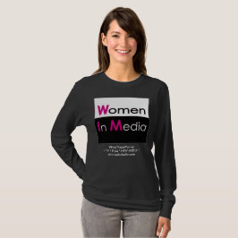 Frauen in Media Long Sleeve Teirt T-Shirt
