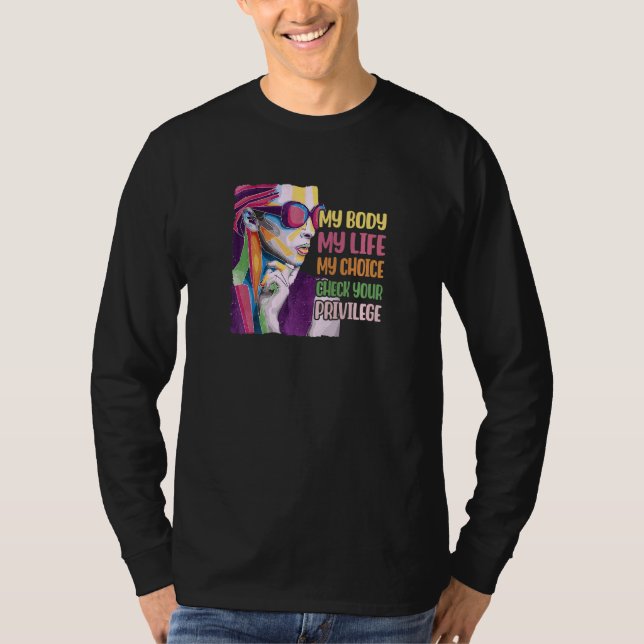 Frauen in meinem Körper Meine Rechte Feministische T-Shirt (Vorderseite)