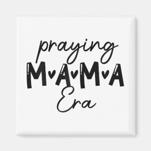Frauen in meiner betenden Mama-Ära-Mama Christlich Magnet