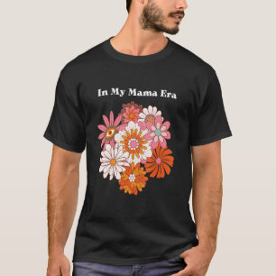Frauen in meiner Mama Ära Groovy Retro Mama Mutter T-Shirt