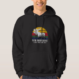 Frauen in New Hampshire leben frei oder Die Vintag Hoodie