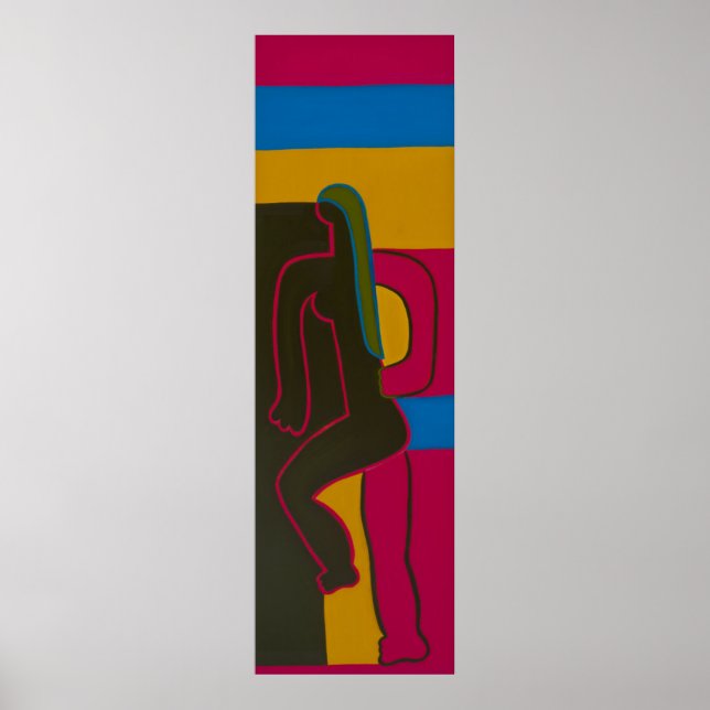 Frauen in Rosa Poster (Vorne)