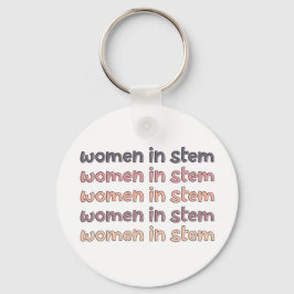 Frauen in Stem Steminist Stem Graduate Geschenke Schlüsselanhänger