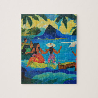 Frauen in Tahiti