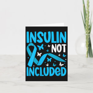 Frauen Insulin nicht im V-Nacken enthalten Karte