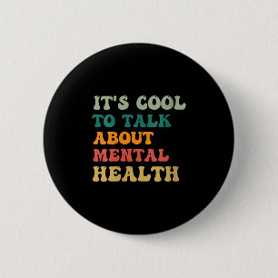 Frauen ist es Cool, über psychische Gesundheit zu  Button