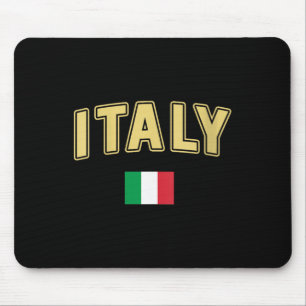 Frauen Italien Gift Flag Italien Vintag Italia Ita Mousepad