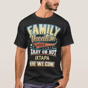 Frauen Itapa Familienurlaub 2021 Beste Erinnerunge T-Shirt