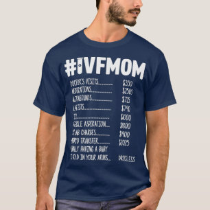 Frauen IVF Geschenkgutscheine Mama Preis Überweis T-Shirt
