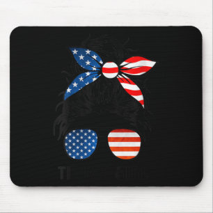 Frauen Ja, ich bin ein Trump-Mädchen, das sich dur Mousepad