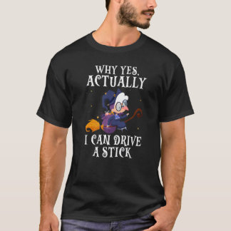 Frauen Ja, ich kann ein Halbleiter fahren T-Shirt