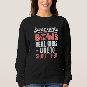 Frauen Jäger Bogenschießen Einige Mädchen tragen B Sweatshirt
