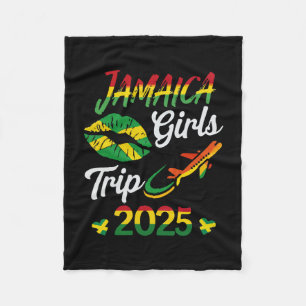 Frauen Jamaika Mädchen-Trip 2025 Sommerferien Wee Fleecedecke