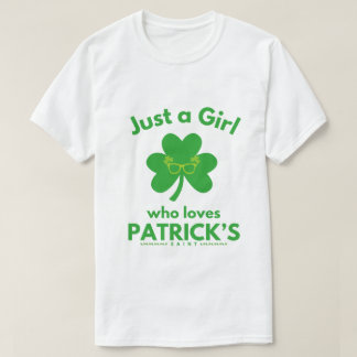 Frauen Jeder liebt ein irisches Mädchen Patrick's T-Shirt