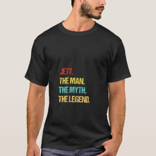 Frauen jett den Mann, den Mythos, die Legende T-Shirt
