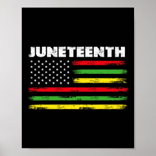 Frauen Jüdische Flagge Afrikanischer Amerikaner 1 Poster