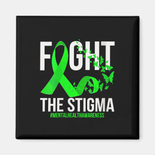 Frauen kämpfen gegen Stigma Mental Health Awarenes Magnet
