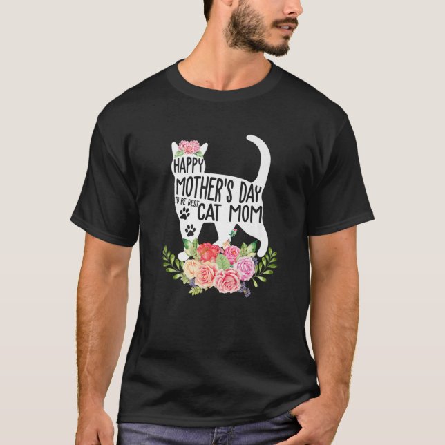 Frauen Katzen Mama Geschenk Niedlich Bunny Siam Ei T-Shirt (Vorderseite)