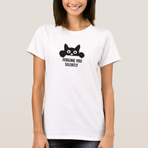 Frauen Katzenschlaf T-Shirt