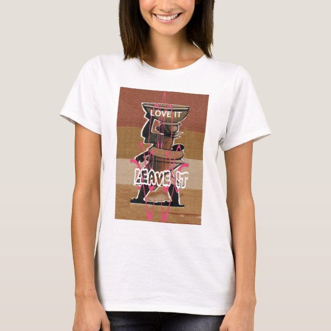 Frauen & Kinder Das Leben ist nicht fair; gewöhnen T-Shirt (Vorderseite)