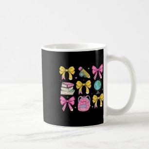 Frauen Kokette Rosa Schleifen Bänder Bleistift Leh Kaffeetasse