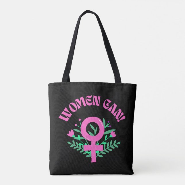 Frauen können weiblich tasche (Rückseite)