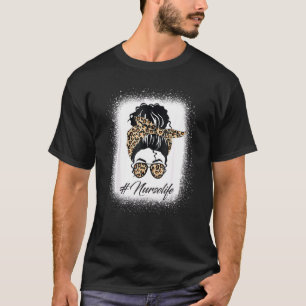 Frauen Krankenversicherung gebleicht Nurse Life Le T-Shirt