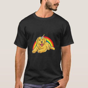 Frauen Labrador Golden Retriever I Liebe Dog Unico T-Shirt