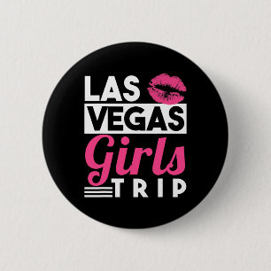 Frauen Las Vegas Mädchen-Trip-Shirt Urlaub Chelore Button