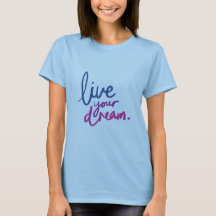 Frauen lässiges weißes T-Shirt mit Zitat