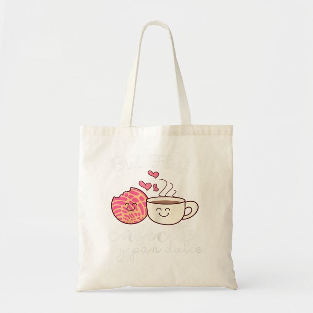 Frauen Latina Mama Niedlich Spanischer Kaffee und  Tragetasche (Vorne)