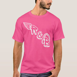 Frauen laufen und brauen T-Shirt