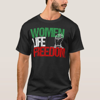 Frauen Leben Freiheit Freund T-Shirt