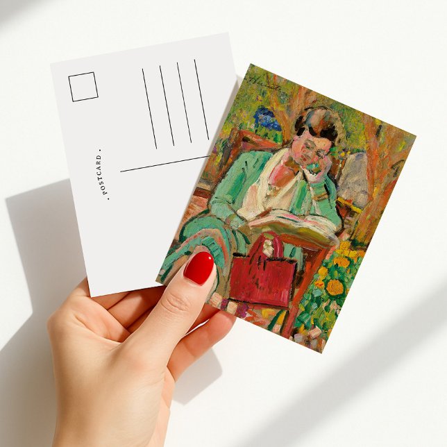 Frauen lesen | George Leslie Hunter Postkarte (Von Creator hochgeladen)