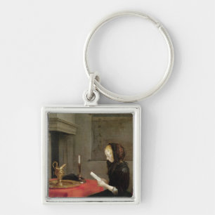 Frauen-Lesung, c.1662 Schlüsselanhänger