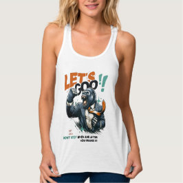 FRAUEN LET'S GOO LERNEN TANK TOP 