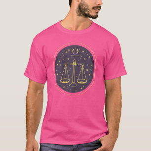 Frauen Libra Zodiac für ihr Horoskop Astrologie 3 T-Shirt