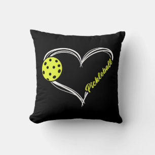 Frauen Liebe Pickleball - niedliches Pickleball-Sp Kissen