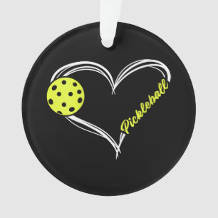 Frauen Liebe Pickleball - niedliches Pickleball-Sp Ornament