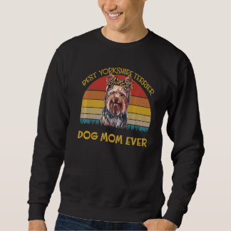 Frauen lieben Dog Holder Dog Yorkshire Terrier Sweatshirt