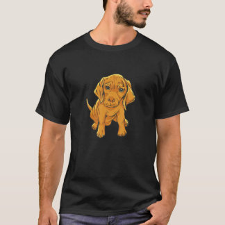 Frauen lieben Hundehalter Hund Lover Vizsla Puppy T-Shirt