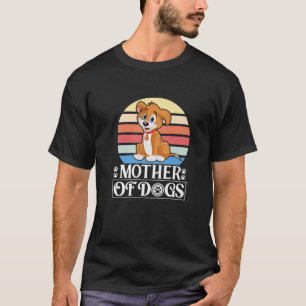 Frauen lieben Hundehalter Hunde überlegen Mutter v T-Shirt