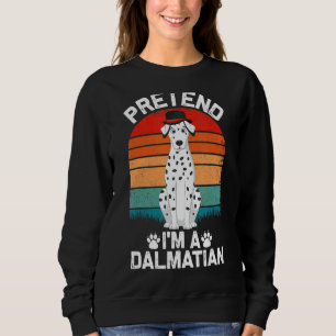 Frauen lieben Hundehalter Liebe Haustiere Dalmatin Sweatshirt