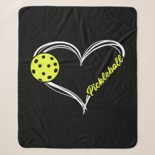 Frauen Lieben Pickleball - süßes Pickleball-Match, Sherpadecke