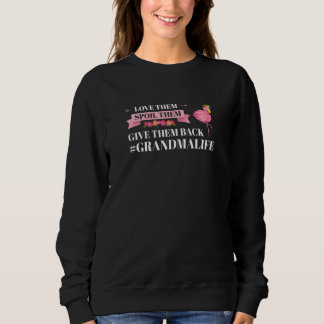 Frauen lieben sie, verwöhnen sie, geben sie Oma zu Sweatshirt